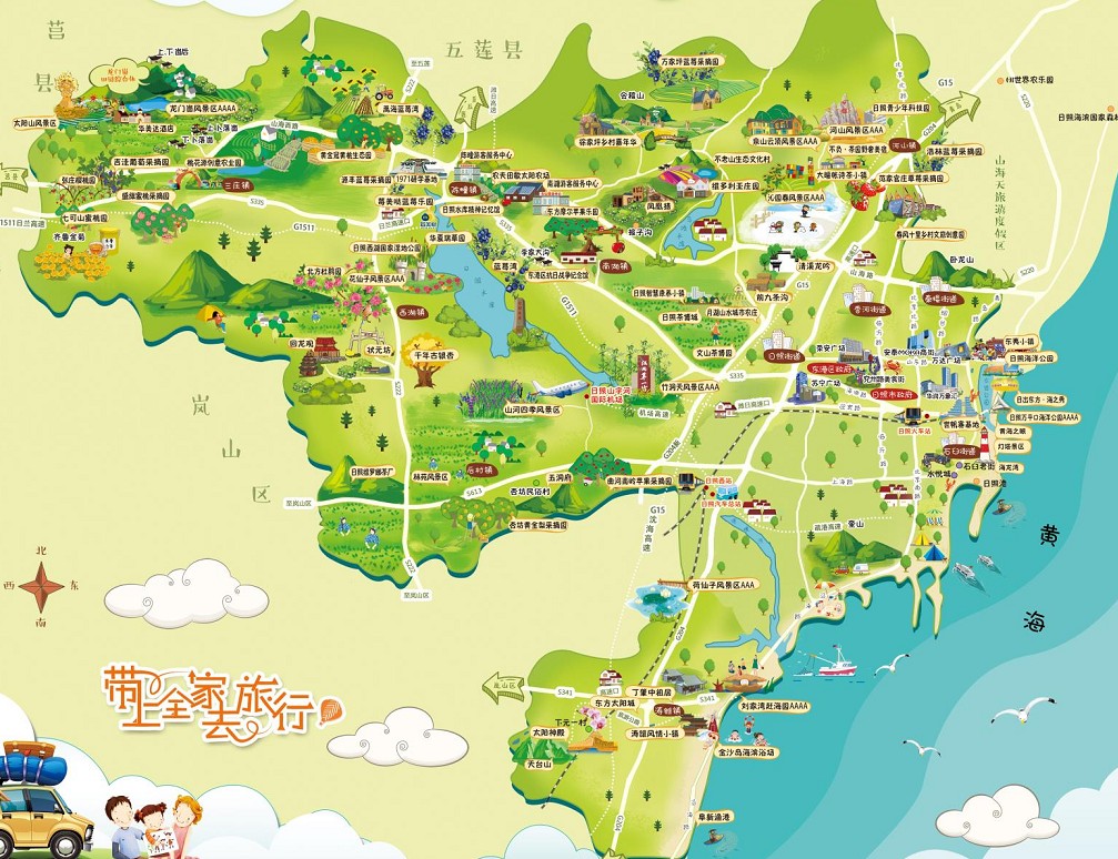 梅江景区使用手绘地图给景区能带来什么好处？